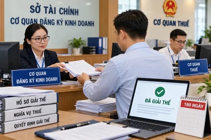 Cơ quan thuế tăng cường phối hợp rút ngắn tối đa thời gian thực hiện thủ tục giải thể doanh nghiệp