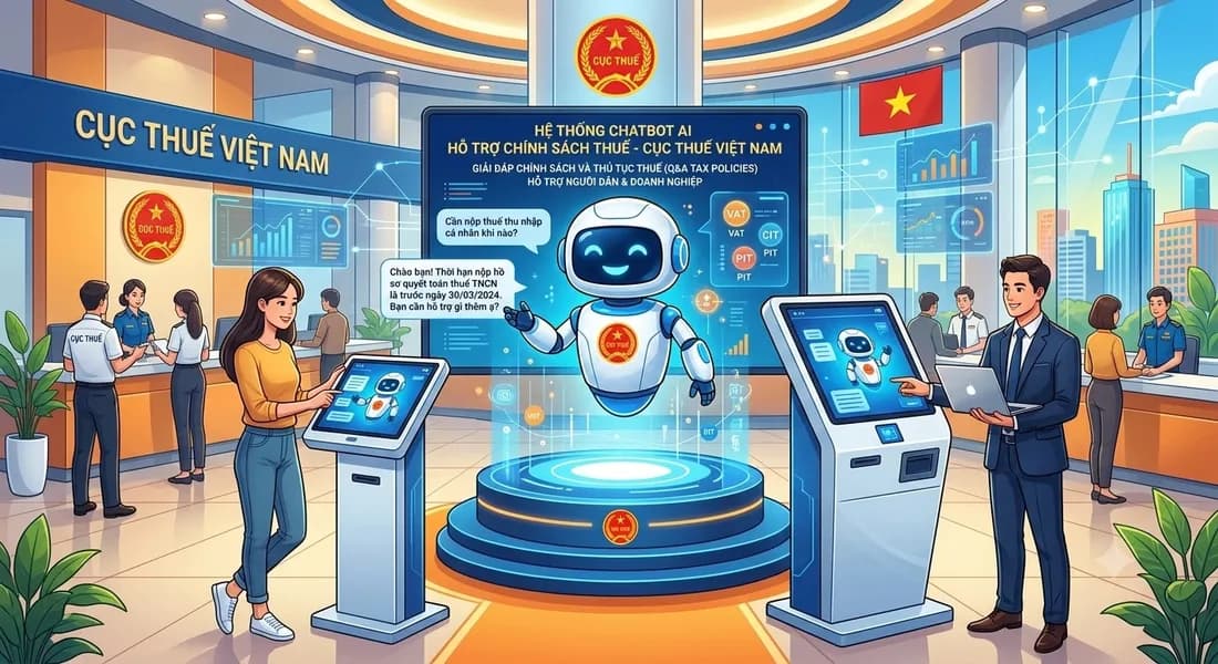 Cục Thuế đưa Chatbot AI vào hỗ trợ hỏi đáp chính sách thuế